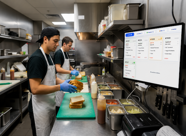 Eatery Kiosk kitchen order management